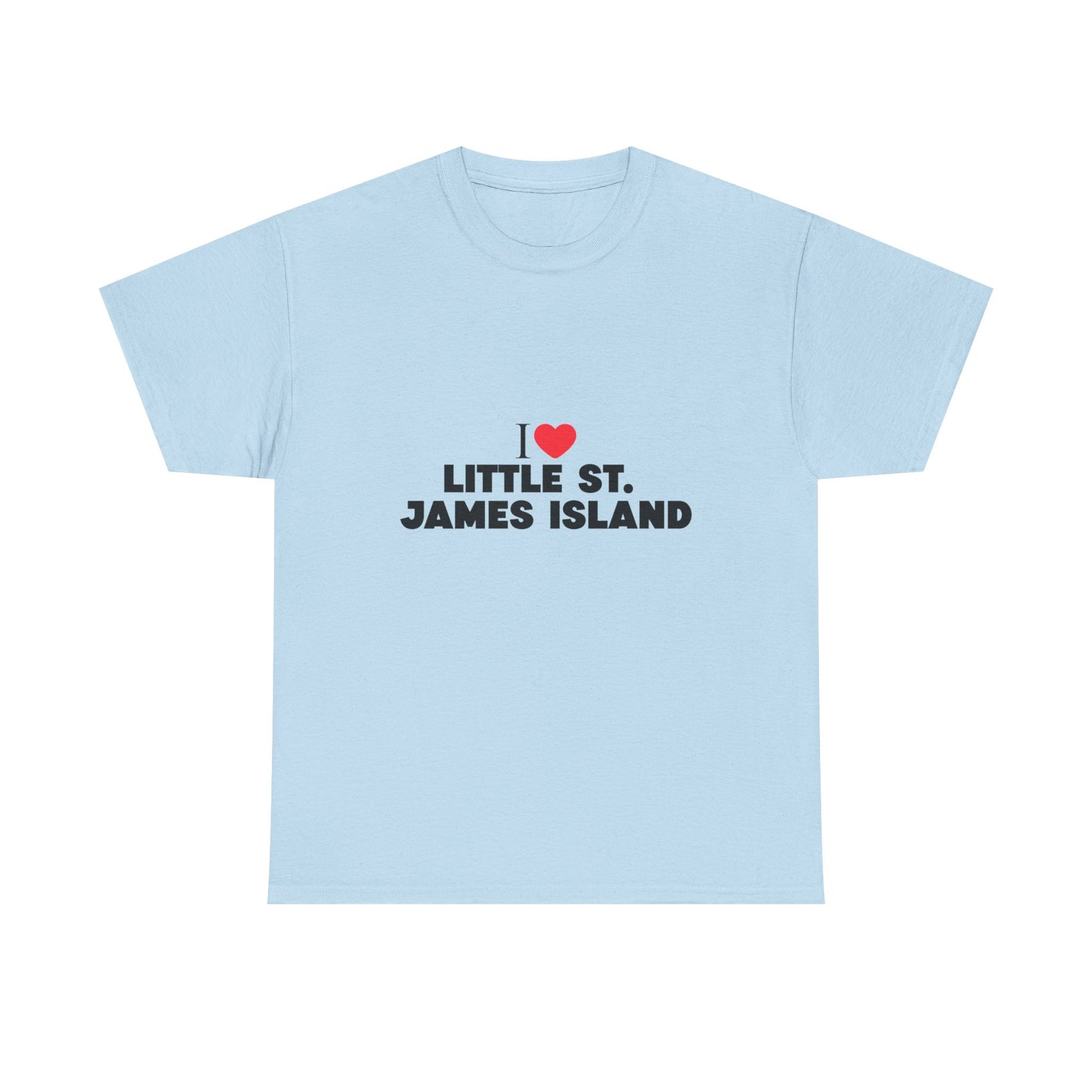 I HEART LITTLE ST JAMES ISLAND TEE
