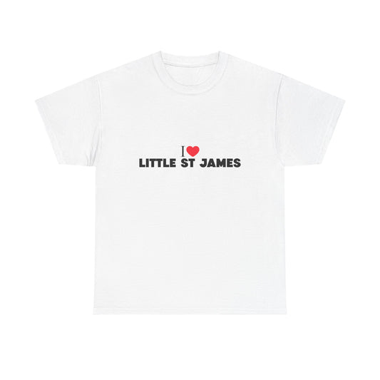 I HEART LITTLE ST JAMES TEE