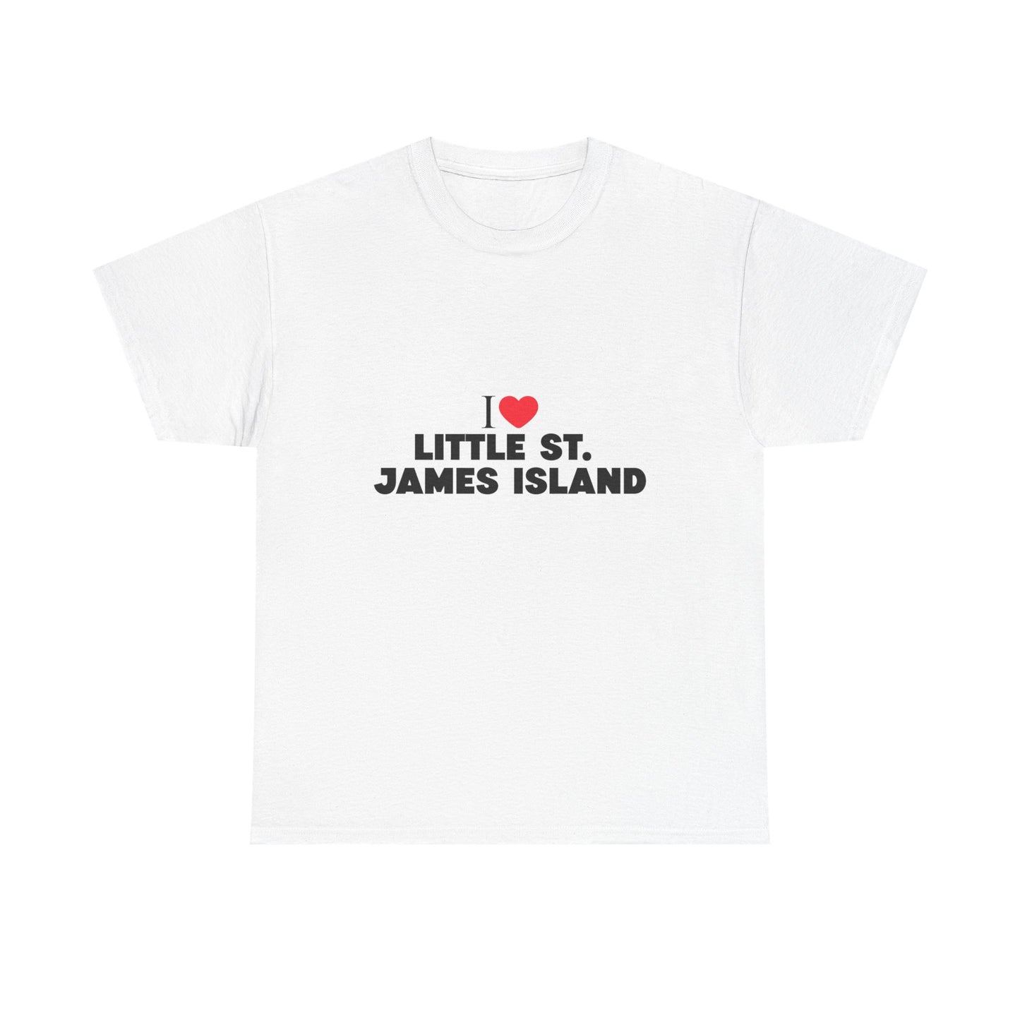 I HEART LITTLE ST JAMES ISLAND TEE