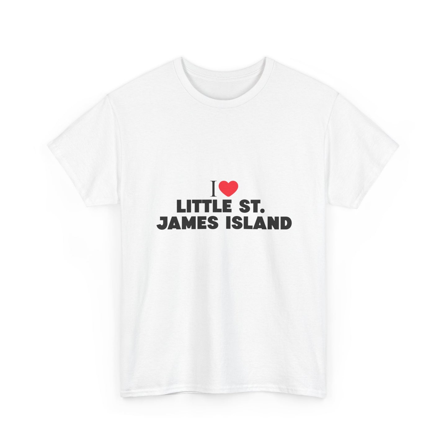I HEART LITTLE ST JAMES ISLAND TEE