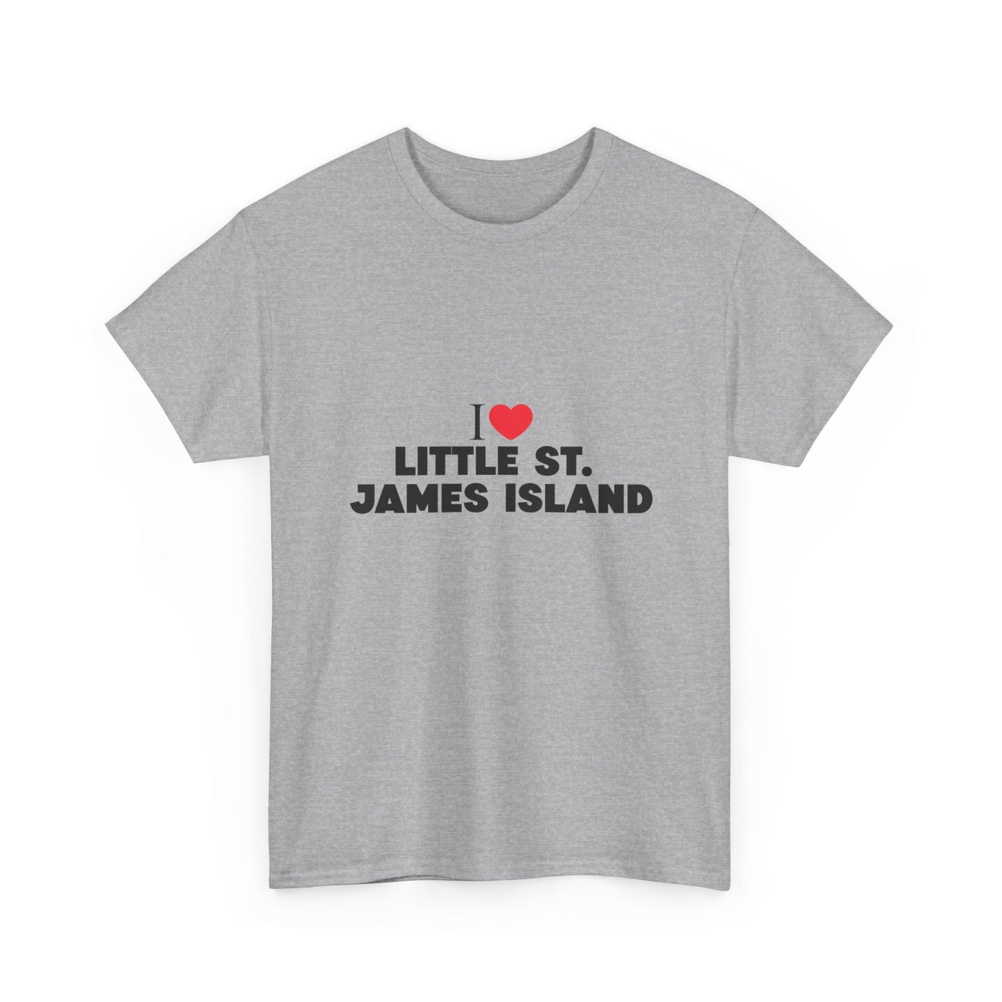 I HEART LITTLE ST JAMES ISLAND TEE