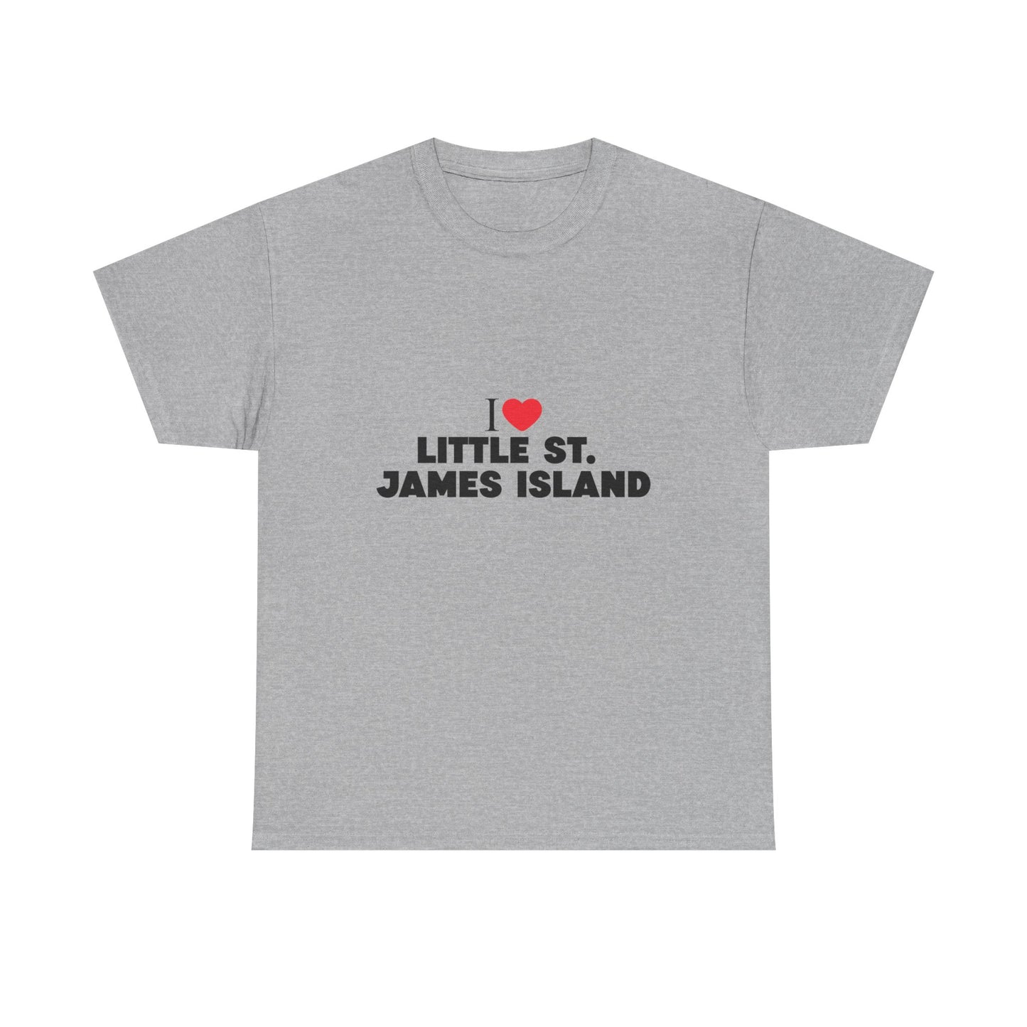 I HEART LITTLE ST JAMES ISLAND TEE